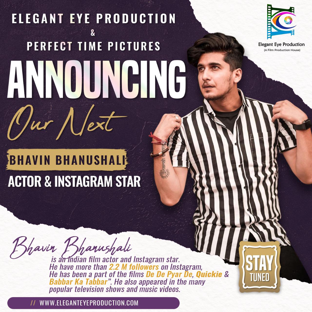 Announcing Our Next - Bhavin Bhanushali