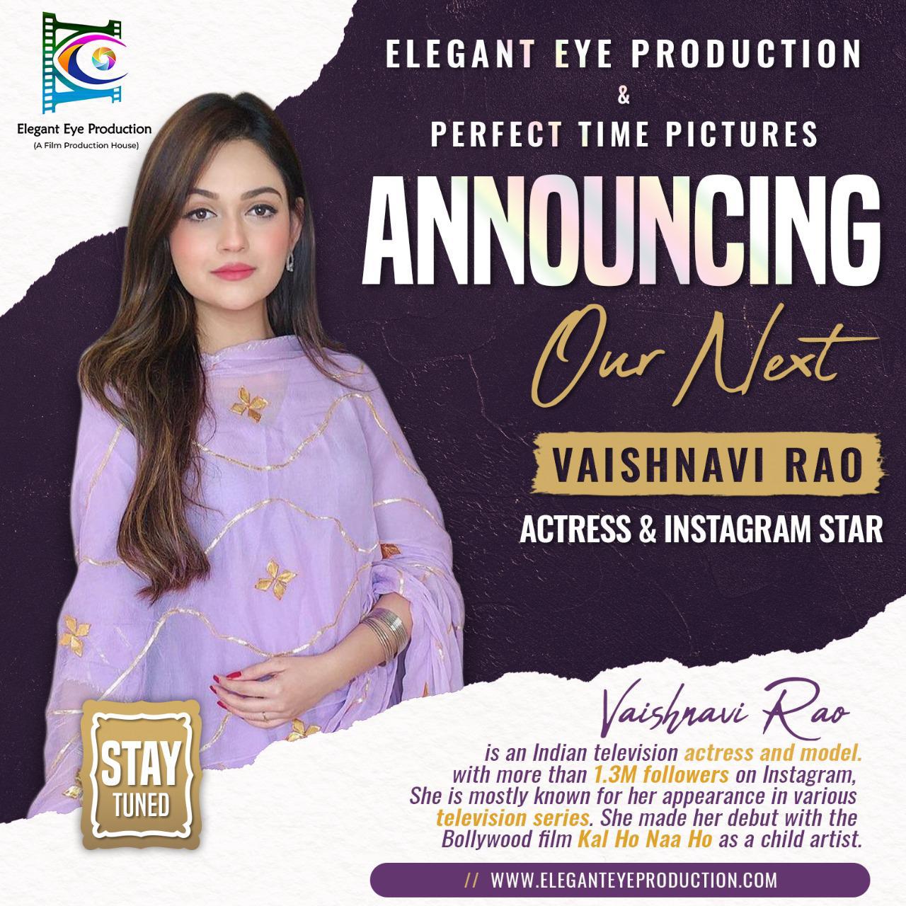 Announcing Our Next - Vaishnavi Rao